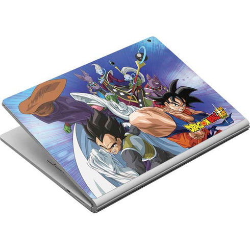 Dragon Ball Super Group Surface Book Skin